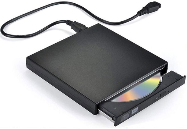 Blue Carbon External CD DVD Drive 1 GB