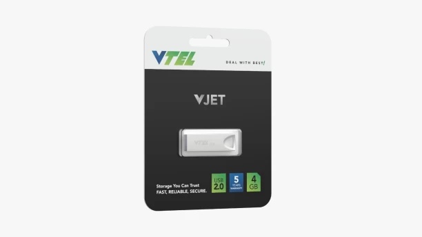Vtel USB PACK OF 5 - 4 GB