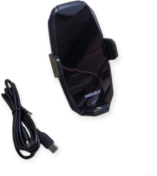 Wolulu AS-50907 Multifunctional Wireless Car Phone Charger, Mount 15W 2.4 A Mobile Charger