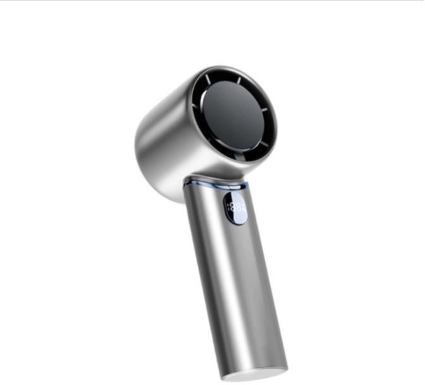 GDH Handheld Turbo Fan with Instant Cooling Pad 1 Rechargeable Fan