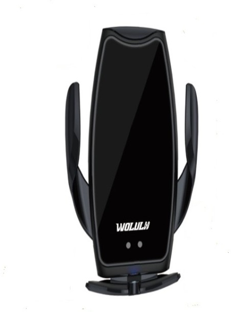 Wolulu AS-50905 Car Wireless 360° Rotation Phone Charger Holder 15W 5 A Mobile Charger