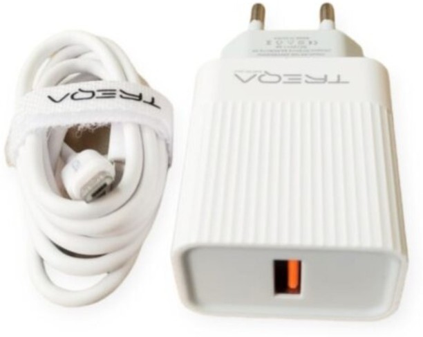 Treqa Treqa CH-632-V8 USB Wall Charger With Micro USB Cable CH-632-V8 USB Charger