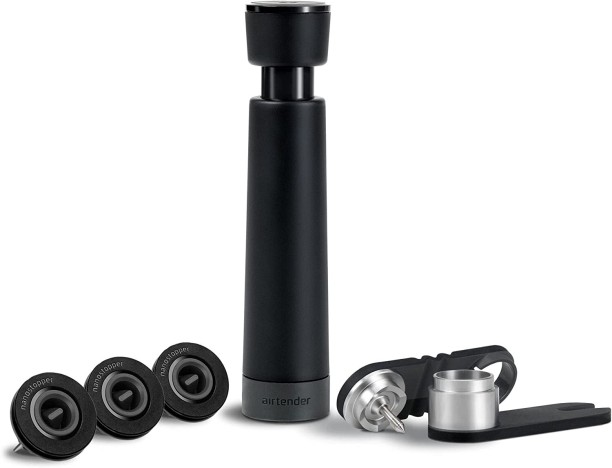 Airtender Food & Wine Vacuum Blister Pack Manual Vacuum Bag Sealer