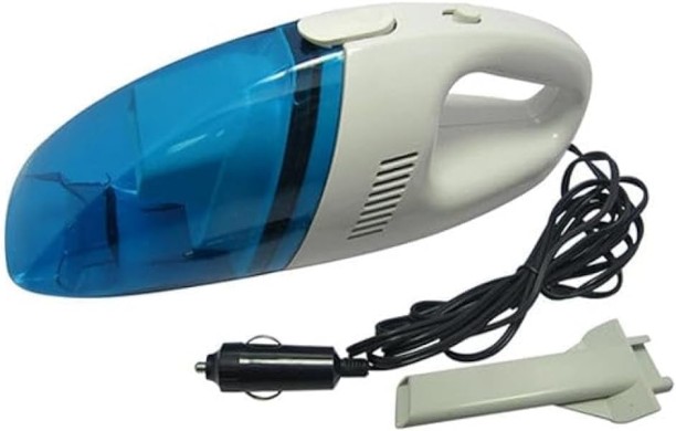 WOODLY 12V Handheld Car Vacuum Cleaner – Powerful Wet & Dry Dust Collector | Blue | Compact Design for Vehicle Cleaning Car Vacuum Cleaner