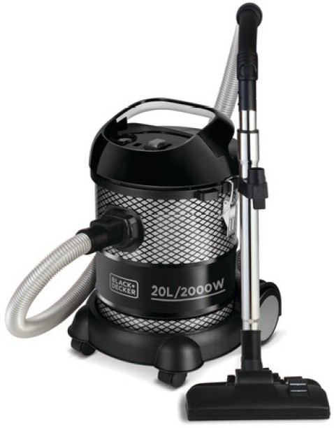 Black & Decker 2000W 20L Drum Dry Vacuum Cleaner