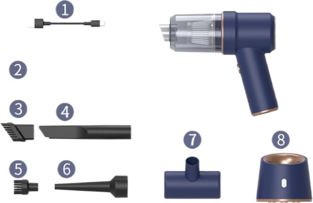 OLOEY 701-1 Hand-held Vacuum Cleaner