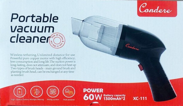 Condere portable vacuum cleaner Car Vacuum Cleaner