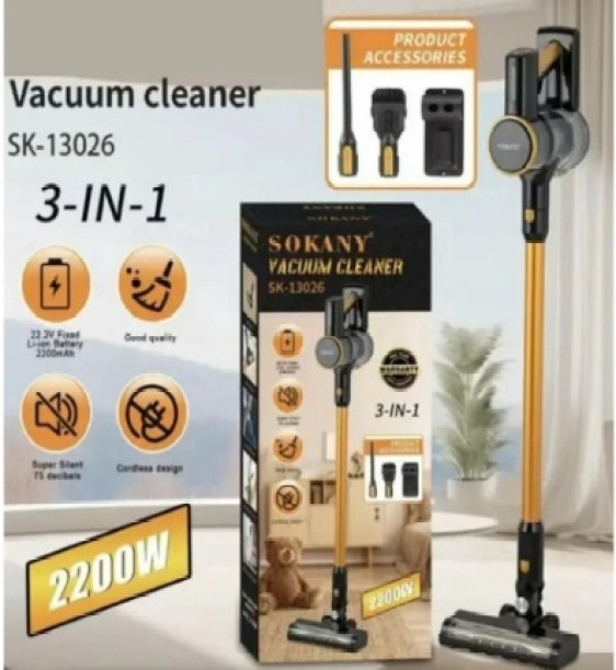 sokany Sokany 2200W Cordless Vacuum Cleaner Hand-held Vacuum Cleaner