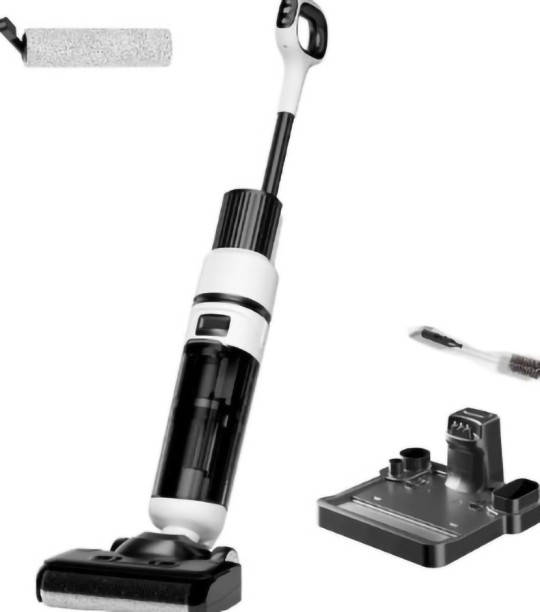 Condere Multi-Functional Lightweight High Suction Floor Scrubber Wet and Dry Floor Vacuum Cleaner Cordless Home & Car Washer