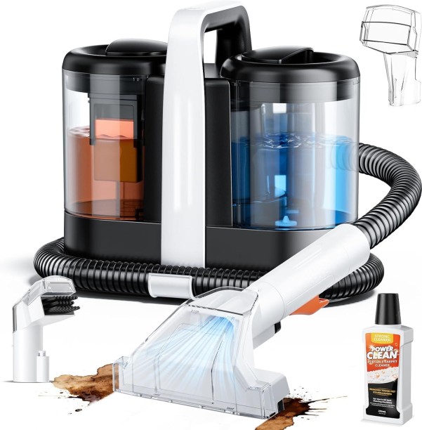 Bloo Portable Carpet & Upholstery Spot Cleaner Machine, Pro 18Kpa Powerful Suction (WiFi Connectivity) Home & Car Washer