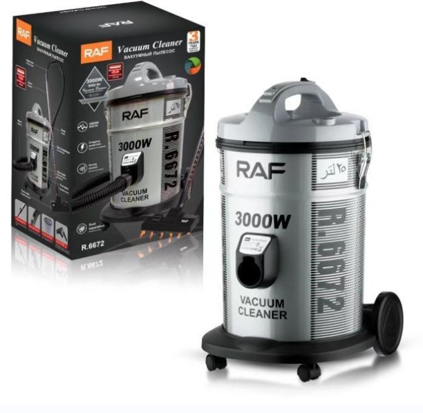raf R.6672 Vacuum Cleaner 3000W Dry Vacuum Cleaner