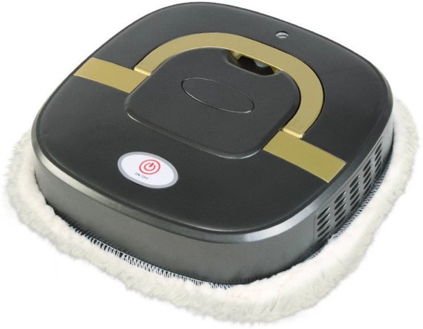 Happyfun Smart Mopping Robot, Auto - Rotating Wet & Dry Mop Robotic Floor Cleaner