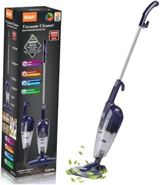 RAF Cordless Stick Vacuum 2-in-1 (600W, Powerful Suction, Handheld & Upright Modes) Upright Stick Vacuum Cleaner