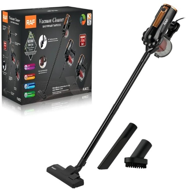 Raf New Design 3 in 1 Vacuum Cleaner 500ml Strong Power Floor Care Handheld Portable Vacuum Cleaner Hand-held Vacuum Cleaner