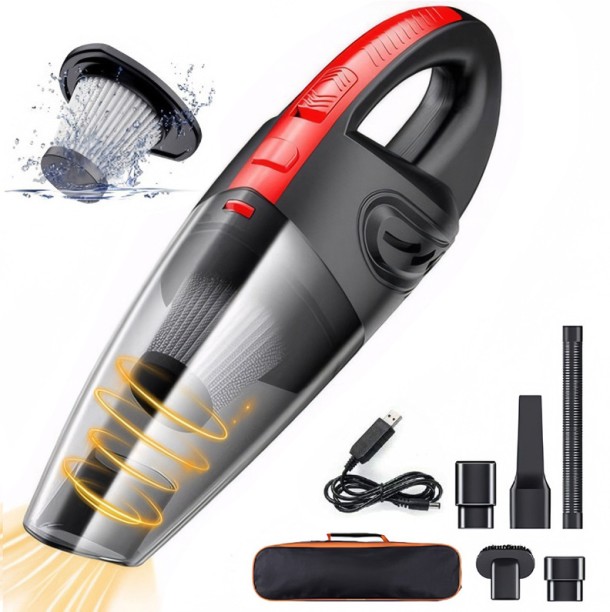 Solala Handheld Vacuum Cordless Rechargeable, Mini Car Vacuum Cleaner Car Vacuum Cleaner