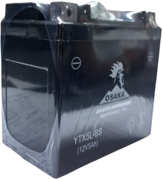 OSAKA YTX5L-BS 5 Ah Battery for Bike