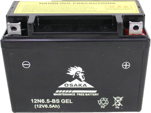osaka 12N6.5-BS 6.5 Ah Battery for Bike