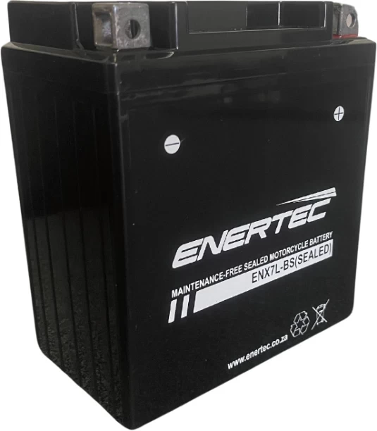 enertec YTX7L-BS 6 Ah Battery for Bike