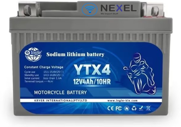 Nexel YTX 4 4 Ah Battery for Bike