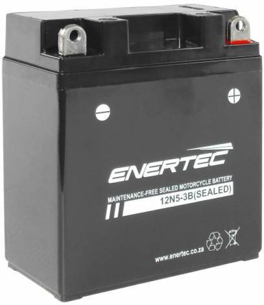 Enertec 12N5-3B 5 Ah Battery for Bike