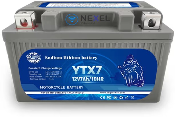 Nexel YTX 7 7 Ah Battery for Bike