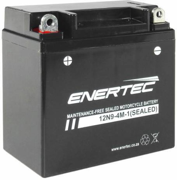 enertec 12N9-4M-1 9 Ah Battery for Bike