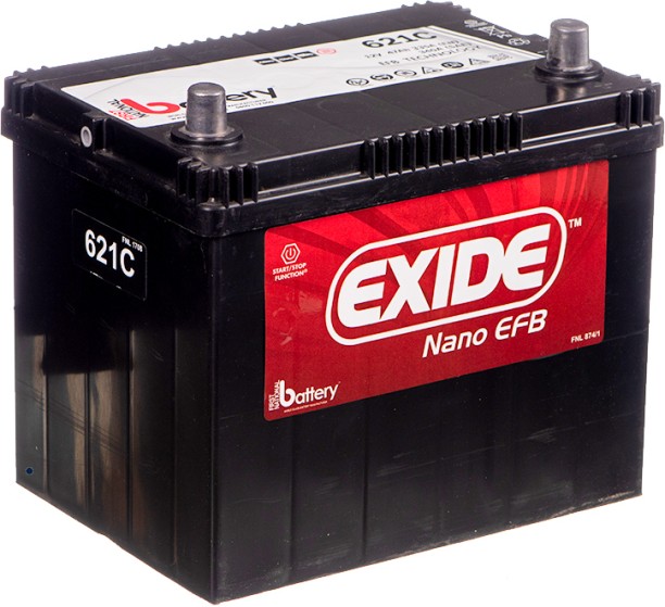 EXIDE EX621 53 Ah Battery for Car