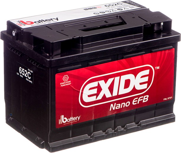 EXIDE EX652C 66 Ah Battery for Car