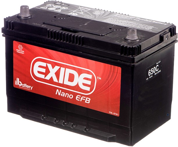 EXIDE EX650C 90 Ah Battery for Car