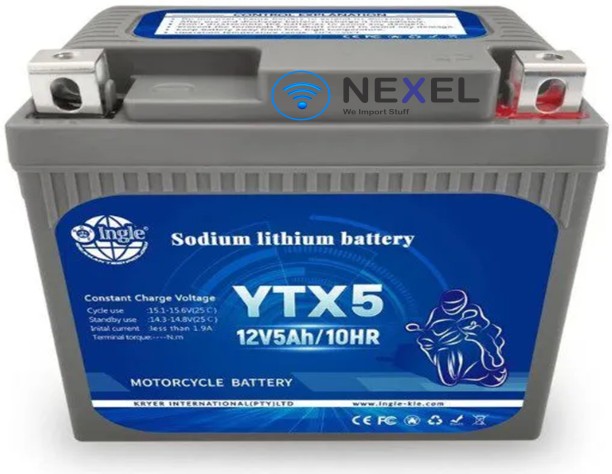 Nexel YTX 5 5 Ah Battery for Bike