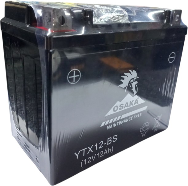 OSAKA YTX-12BS 12 Ah Battery for Bike