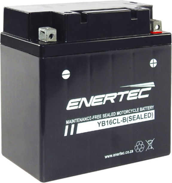 enertec YB16CL-B 16 Ah Battery for Bike