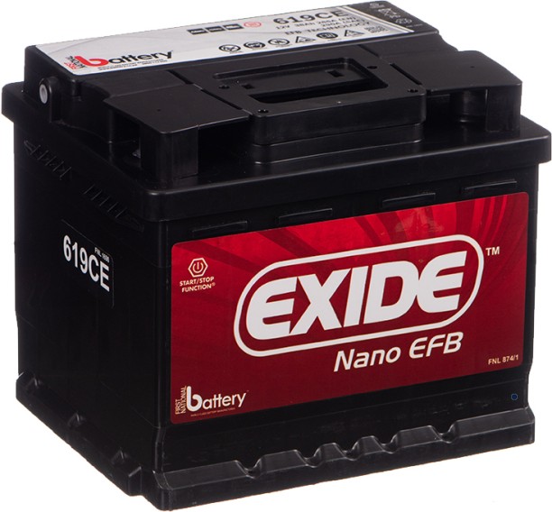EXIDE EX619 40 Ah Battery for Car