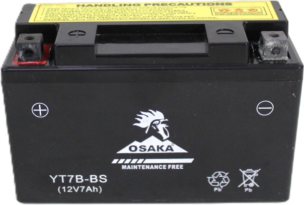 osaka YT7B-BS 7 Ah Battery for Bike
