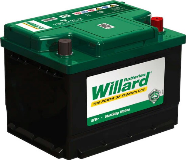 Willard 646W 60 Ah Battery for Bus