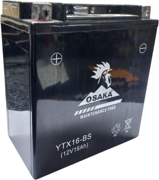 OASAKA YTX16-BS 16 Ah Battery for Bike