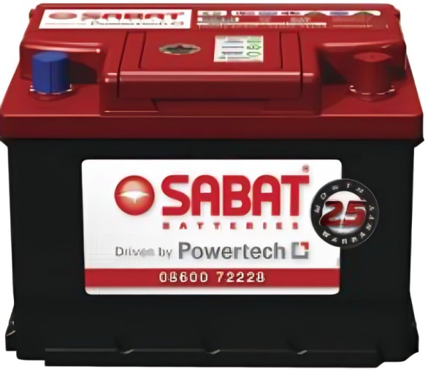 Sabat AGM VEHICLE BATTERY 652 45 Ah Battery for Car