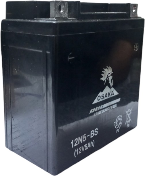 Osaka 12N5-BS 5 Ah Battery for Bike
