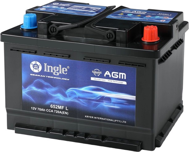 Ingle 652 MFL AGM 70 Ah Battery for All Vehicles