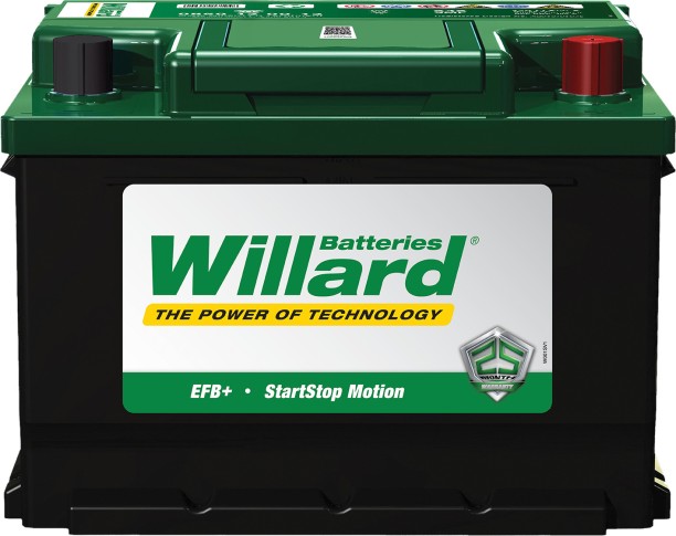 willard 652W 70 Ah Battery for Car