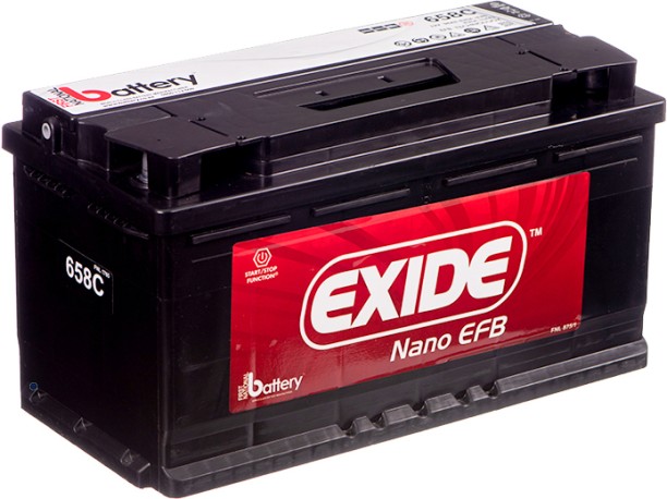 EXIDE EX658C 100 Ah Battery for Car