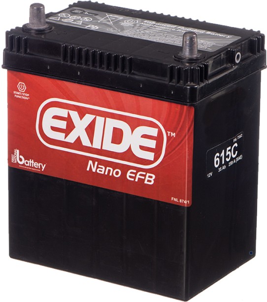 EXIDE EX615 35 Ah Battery for Car