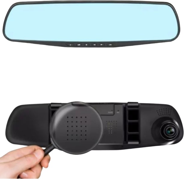 Aerbes AB-Q004 Full HD Car DVR Rearview Mirror Dual Channel Recorder Vehicle Camera System
