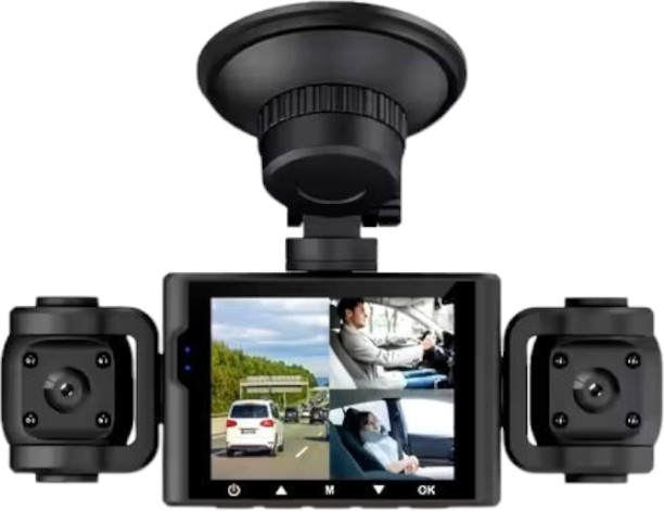 BCUOZ 4 Lens Car Dashcam Vehicle Camera System