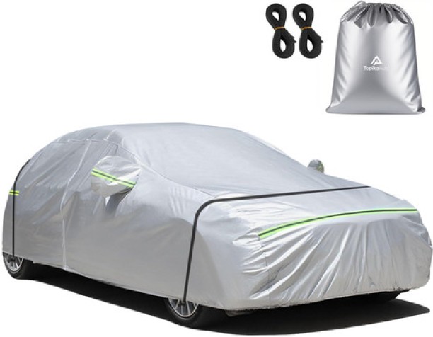 Topika Audi Car Covers UV Rain Resistant Protection Waterproof - Silver
