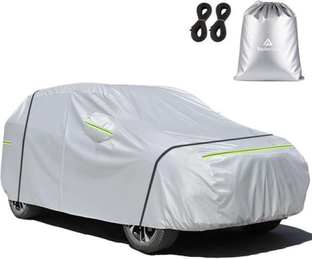 Topika Audi Car Covers UV Rain Resistant Protection Waterproof - Silver