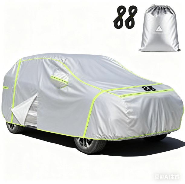 Topika Audi TopikaAuto Car Cover Waterproof All Weather SUV Hatchback Sedan - Silver