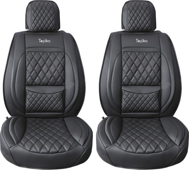 Topika Luxury Faux Leather Car Seat Covers, Waterproof, Universal Fit SUVs and cars Front Brake for  NA Disc Pad for  Car