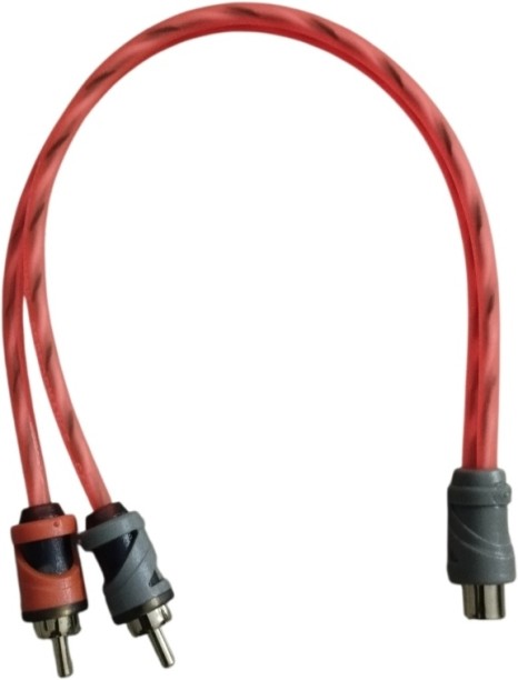 Bassmsters Connex RC-21SP RCA Splitters 1F2M (2 pack) Hardwire Kit