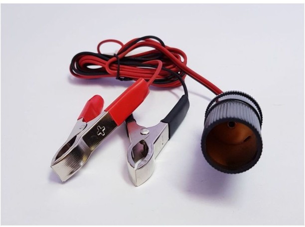 SiRCONY Adaptor (12V Battery Clamp to Cigarette Lighter) Wiring Harness